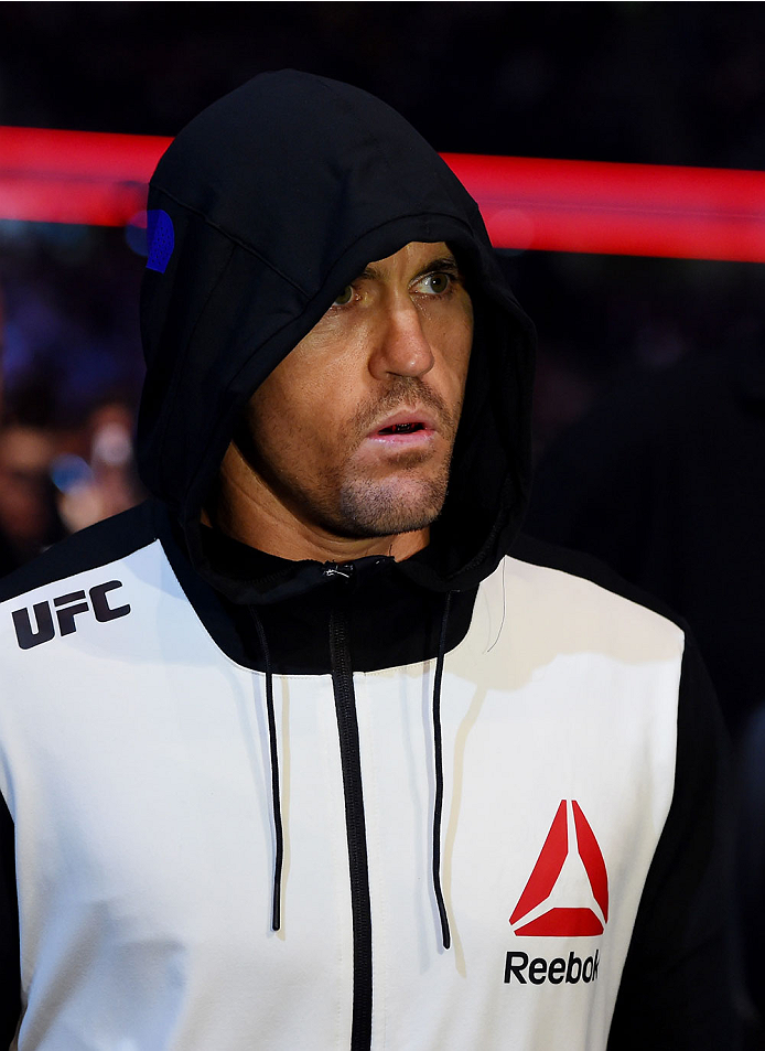 MELBOURNE, AUSTRALIA - NOVEMBER 15: Kyle Noke walks to the Octagon before fighting against Peter Sobotta in their welterweight bout during the UFC 193 event at Etihad Stadium on November 15, 2015 in Melbourne, Australia. (Photo by Josh Hedges/Zuffa LLC/Z