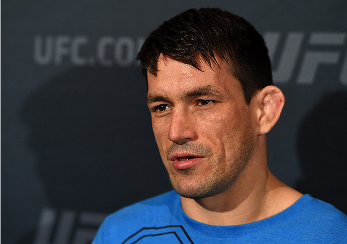 LAS VEGAS, NV - DECEMBER 09: Demian Maia of Brazil interacts with media during the UFC Ultimate Media Day at MGM Grand Hotel & Casino on December 9, 2015 in Las Vegas, Nevada. (Photo by Josh Hedges/Zuffa LLC/Zuffa LLC via Getty Images)