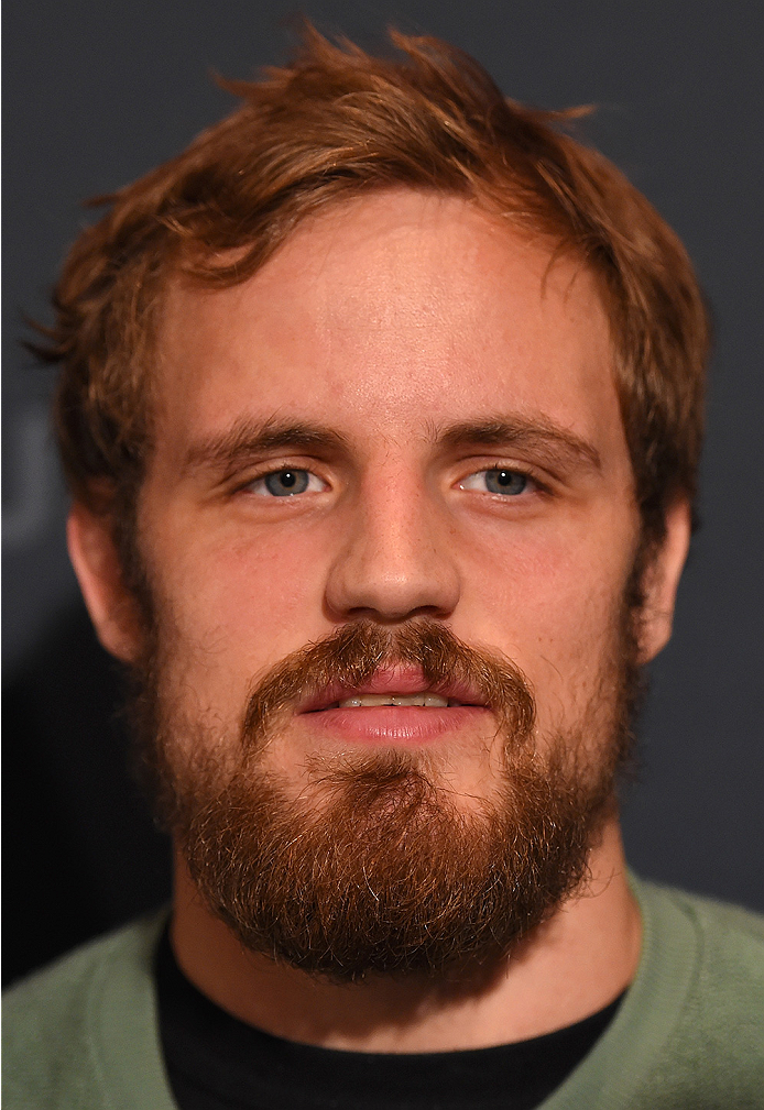 LAS VEGAS, NV - DECEMBER 09: Gunnar Nelson of Iceland interacts with media during the UFC Ultimate Media Day at MGM Grand Hotel & Casino on December 9, 2015 in Las Vegas, Nevada. (Photo by Josh Hedges/Zuffa LLC/Zuffa LLC via Getty Images)
