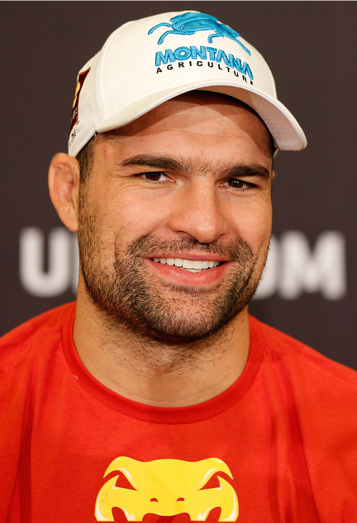 BRISBANE, AUSTRALIA - DECEMBER 05: Mauricio "Shogun" Rua during the UFC Ultimate Media Day at the Brisbane Marriott Hotel on December 5, 2013 in Brisbane, Australia. (Photo by Josh Hedges/Zuffa LLC/Zuffa LLC via Getty Images)
