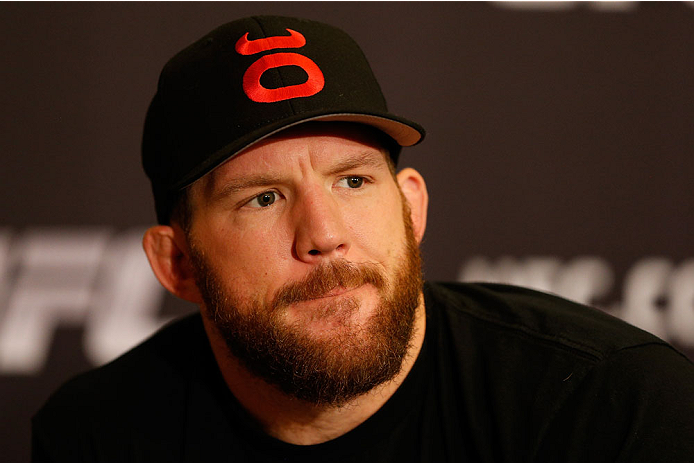 BRISBANE, AUSTRALIA - DECEMBER 05: Ryan Bader during the UFC Ultimate Media Day at the Brisbane Marriott Hotel on December 5, 2013 in Brisbane, Australia. (Photo by Josh Hedges/Zuffa LLC/Zuffa LLC via Getty Images)