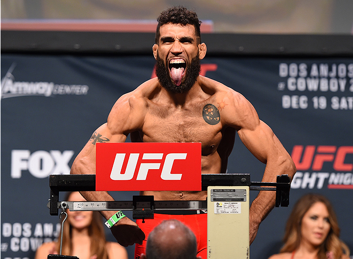 ORLANDO, FL - DECEMBER 18: Jim Alers weighs in during the UFC weigh-in at the Orange County Convention Center on December 18, 2015 in Orlando, Florida. (Photo by Josh Hedges/Zuffa LLC/Zuffa LLC via Getty Images)