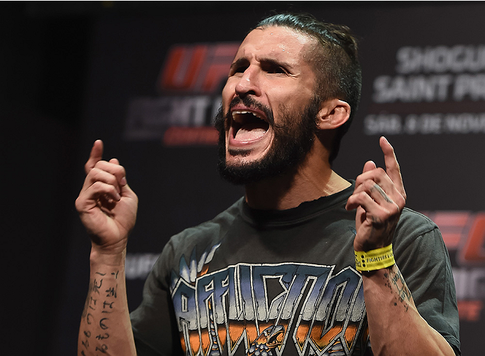 UBERLANDIA, BRAZIL - NOVEMBER 07: UFC fighter Ian McCall weighs in during the UFC Fight Night weigh-in at Sabiazinho Gymnasium on November 7, 2014 in Uberlandia, Brazil. (Photo by Buda Mendes/Zuffa LLC/Zuffa LLC via Getty Images)