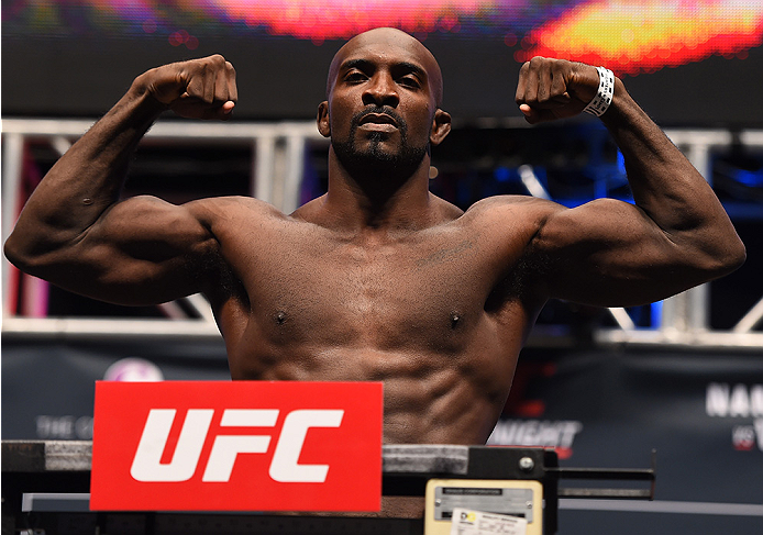 LAS VEGAS, NV - DECEMBER 09: Kevin Casey weighs in during the UFC Fight Night weigh-in inside MGM Grand Garden Arena on December 9, 2015 in Las Vegas, Nevada. (Photo by Josh Hedges/Zuffa LLC/Zuffa LLC via Getty Images)