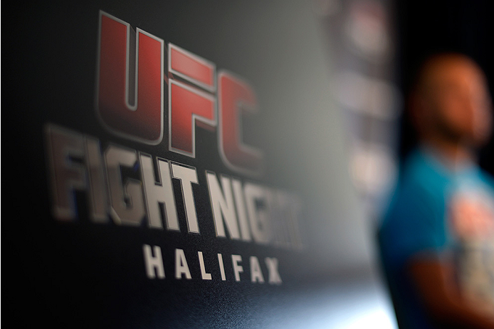HALIFAX, NS - OCTOBER 2: A detail shot during the UFC Fight Night Ultimate Media Day on October 2, 2014 in Halifax, Nova Scotia, Canada. (Photo by Jeff Bottari/Zuffa LLC/Zuffa LLC via Getty Images)
