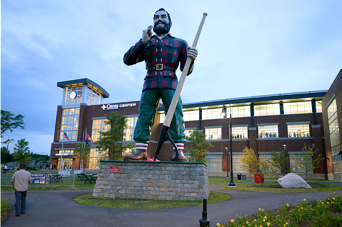 BANGOR, ME - AUGUST 16: A general view of the Cross Insurance Center prior to the start of the UFC fight night eventon August 16, 2014 in Bangor, Maine. (Photo by Jeff Bottari/Zuffa LLC/Zuffa LLC via Getty Images)