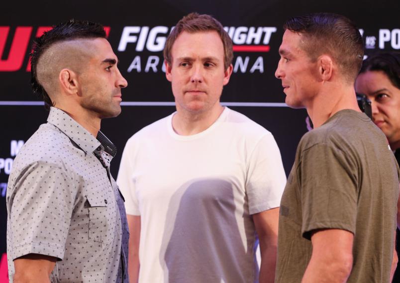 Ricardo Lamas and Darren Elkins