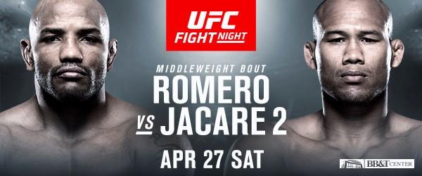 Romero Jacare 2 Bout Announcement UFC FT Lauderdale