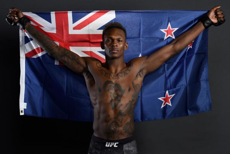 Israel Adesanya post UFC 230: Cormier v Lewis portrait