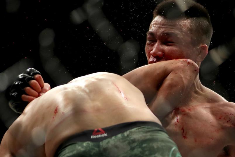 Yair Rodriguez 2018 knockout UFC Denver