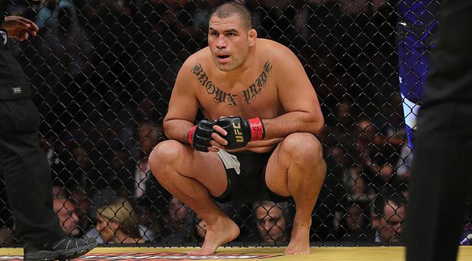 LAS VEGAS, NV - JULY 9: Cain Velasquez prepares to fight Travis Browne during the UFC 200 event at T-Mobile Arena. (Photo by Rey Del Rio/Getty Images)