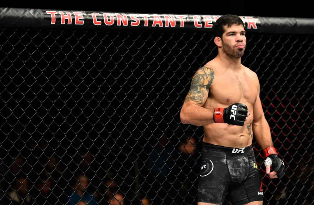 NORFOLK, VA - NOVEMBER 11: Raphael Assuncao of Brazil stands in his corner prior to facing Matthew Lopez in their bantamweight bout during the UFC Fight Night event inside the Ted Constant Convention Center on November 11, 2017 in Norfolk, Virginia. (Photo by Brandon Magnus/Zuffa LLC/Zuffa LLC via Getty Images)